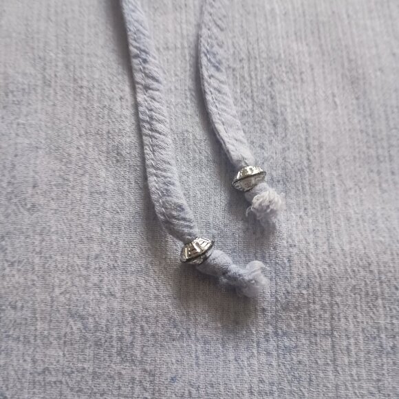 Cathy Daniels Plus Size V-Neck ¾ sleeve Tunic Top Lt Blue White Women’s Size XXL - Picture 4 of 12